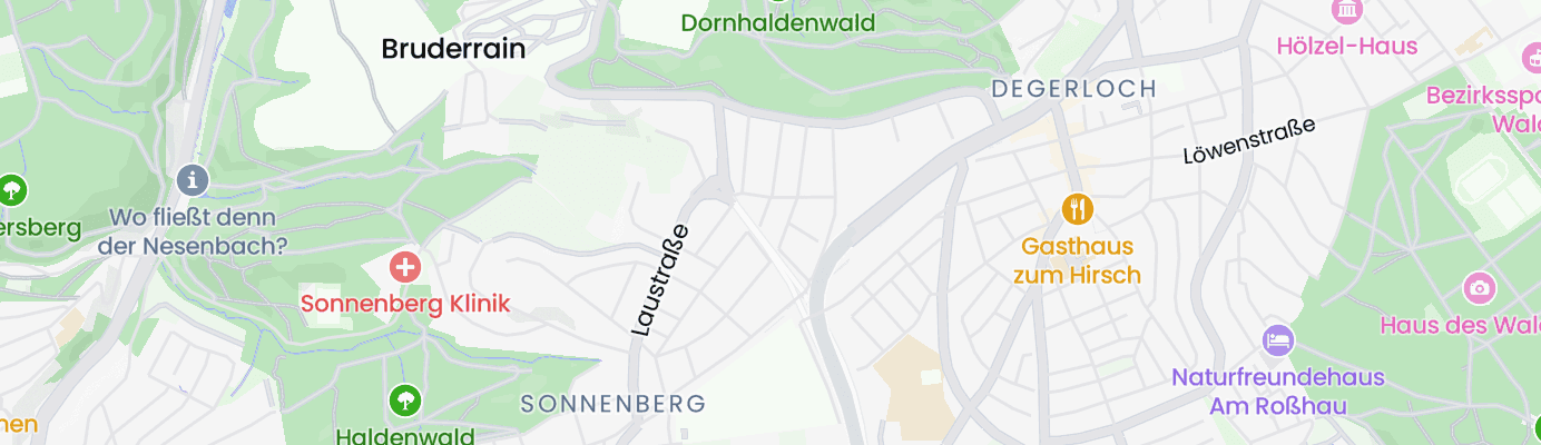 Karte mit dem ungefähren Standort