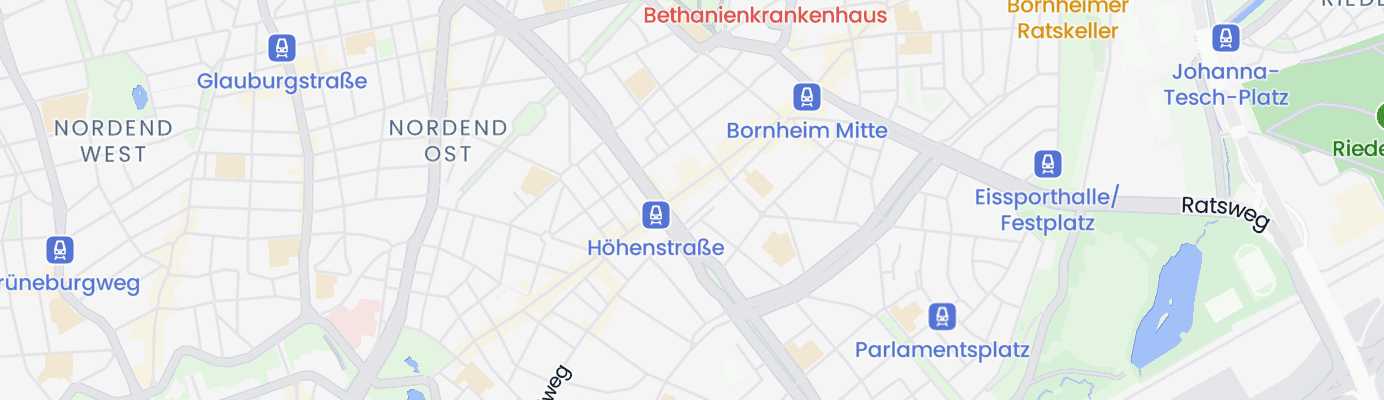 Karte mit dem ungefähren Standort