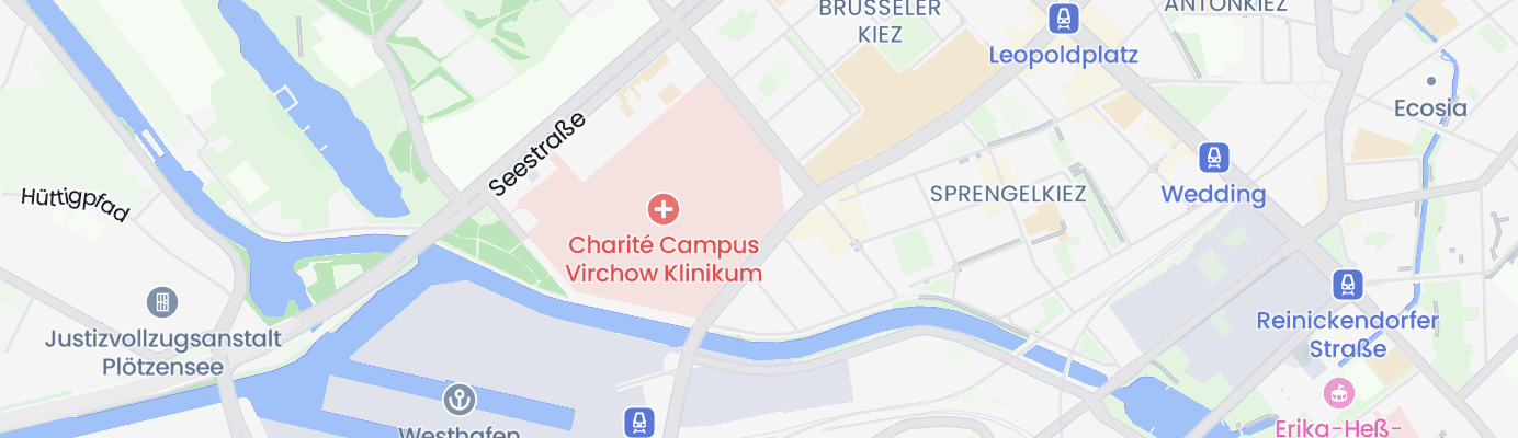Karte mit dem ungefähren Standort