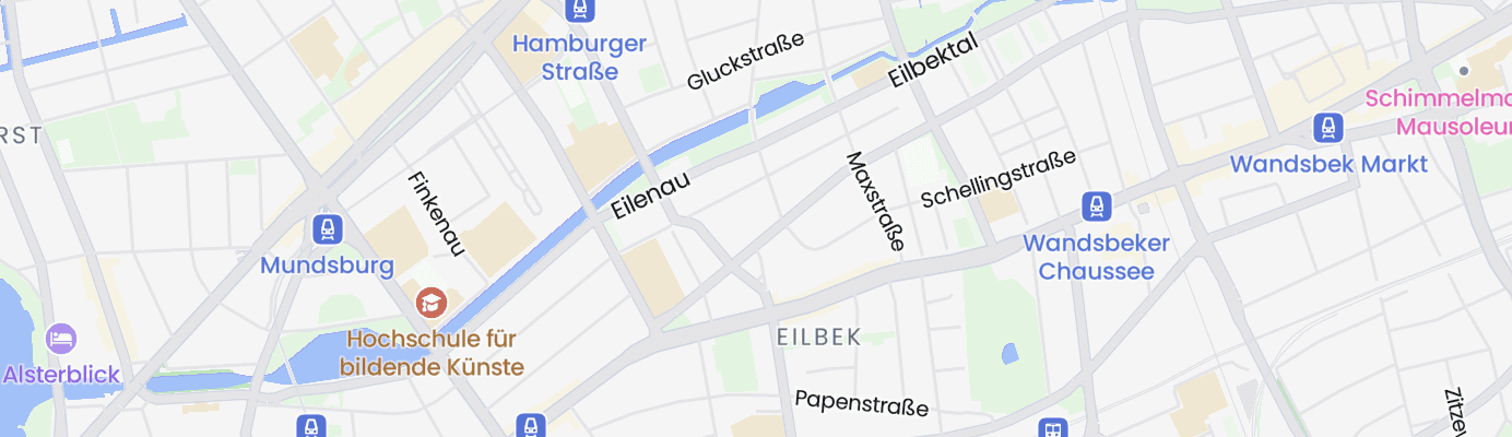 Karte mit dem ungefähren Standort