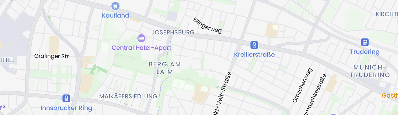 Karte mit dem ungefähren Standort