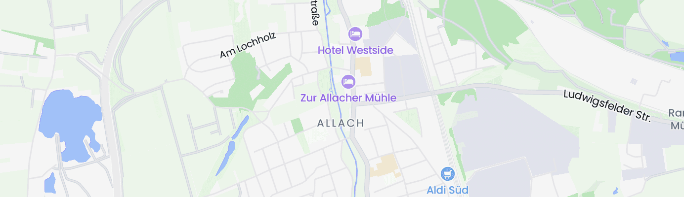 Karte mit dem ungefähren Standort