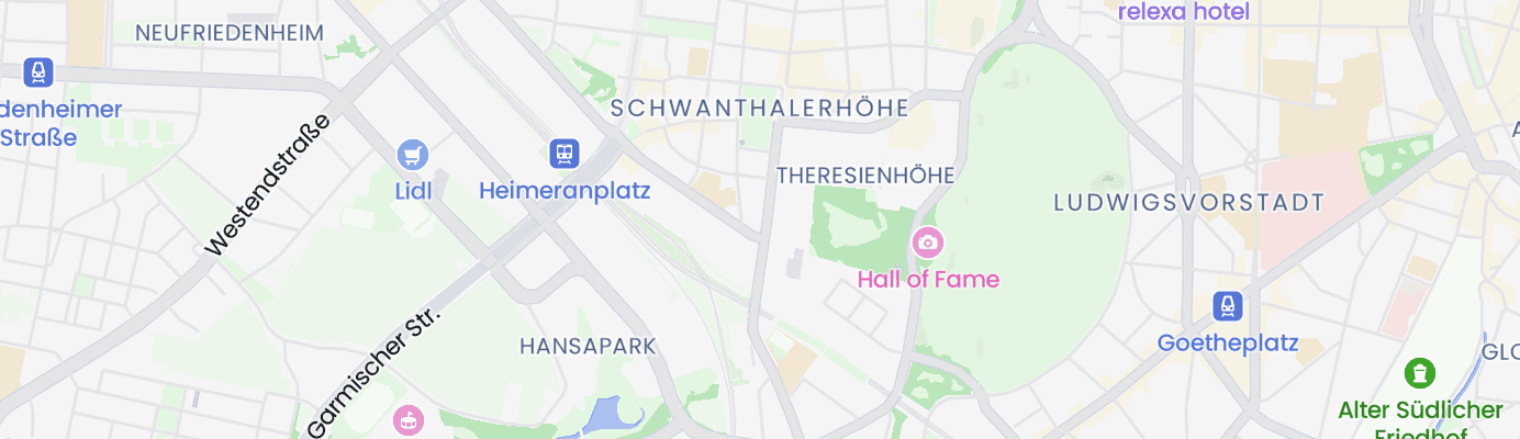Karte mit dem ungefähren Standort