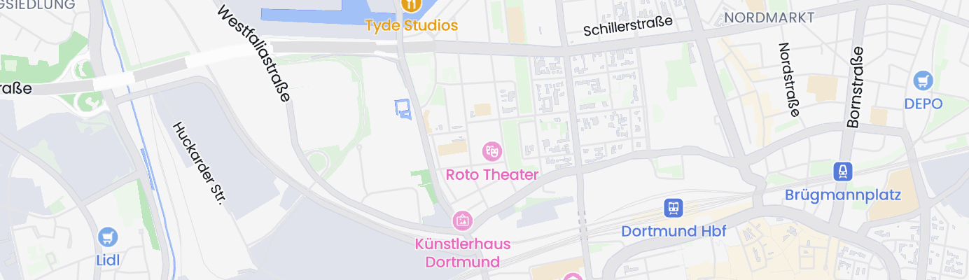 Karte mit dem ungefähren Standort