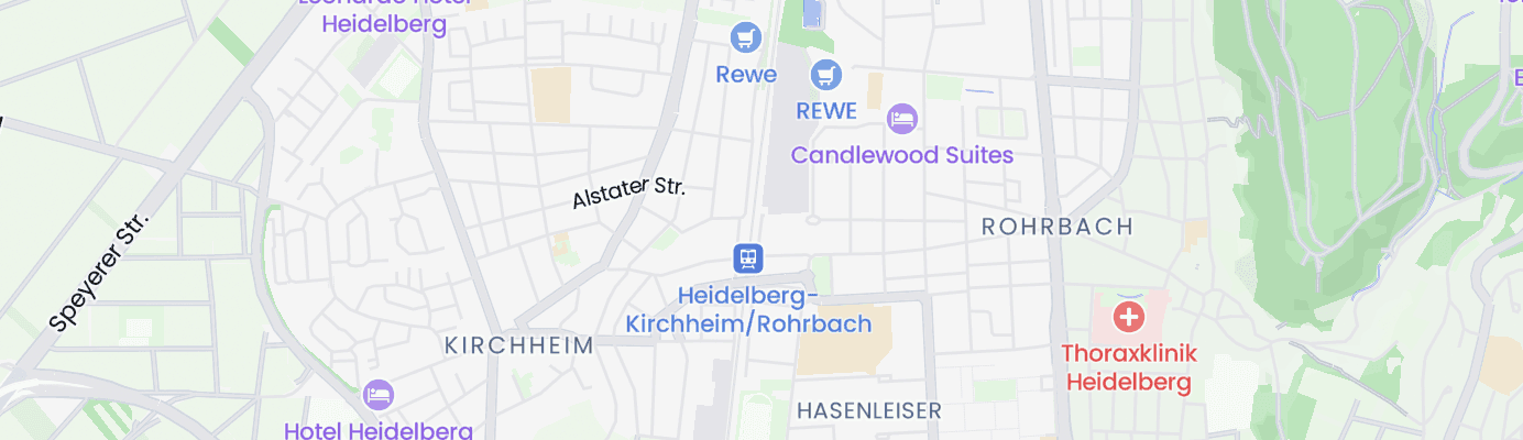 Karte mit dem ungefähren Standort