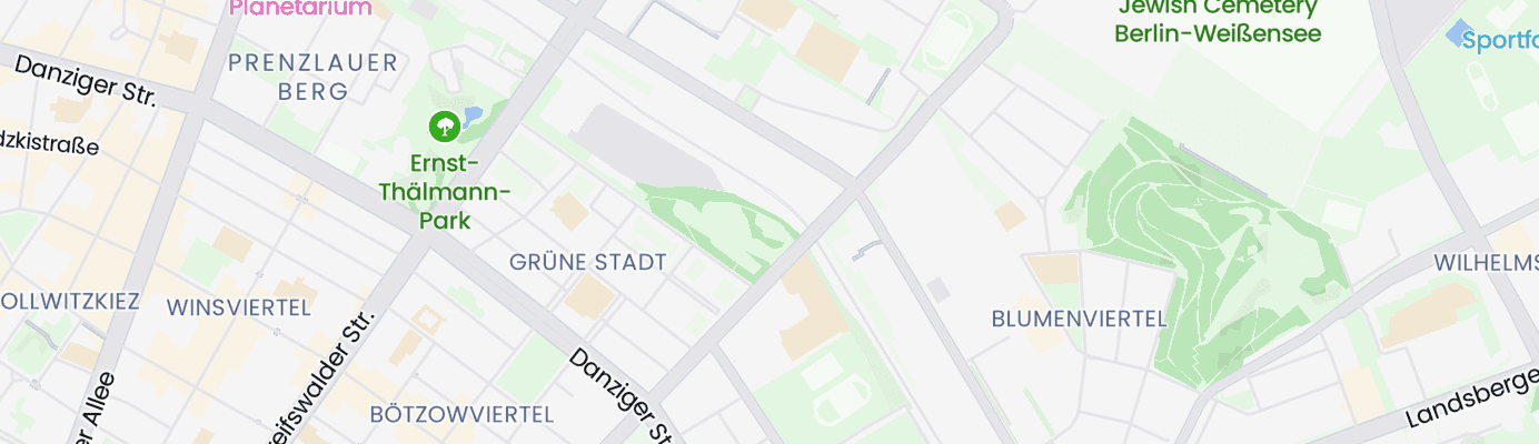 Karte mit dem ungefähren Standort