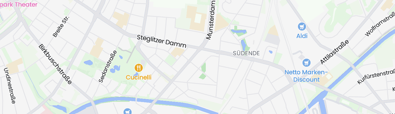 Karte mit dem ungefähren Standort