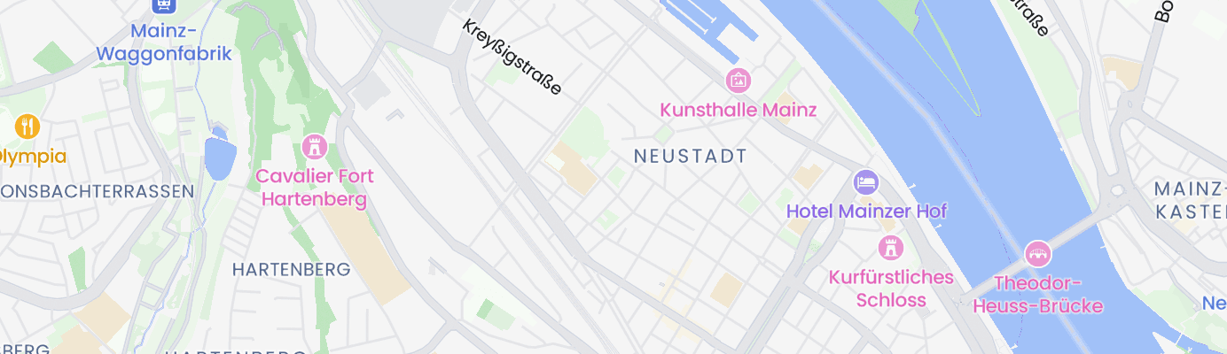 Karte mit dem ungefähren Standort