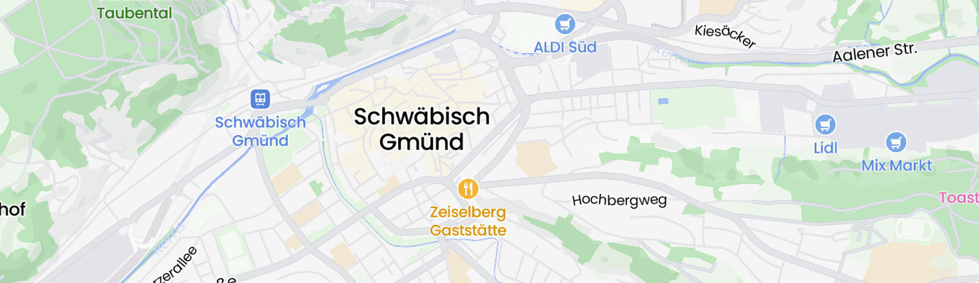 Karte mit dem ungefähren Standort