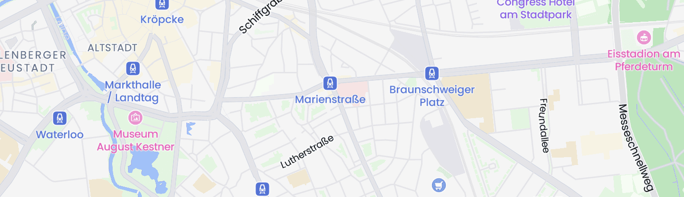 Karte mit dem ungefähren Standort