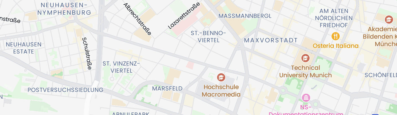Karte mit dem ungefähren Standort