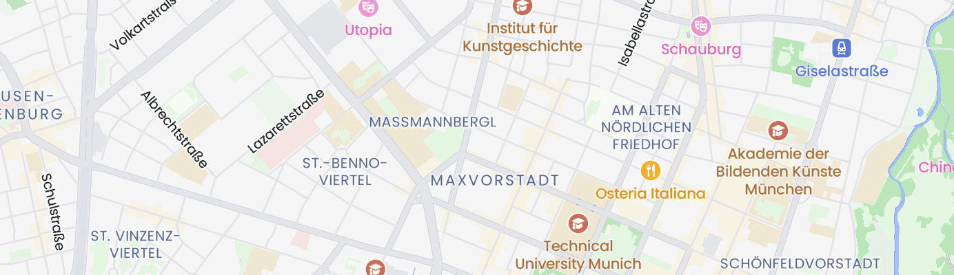 Karte mit dem ungefähren Standort
