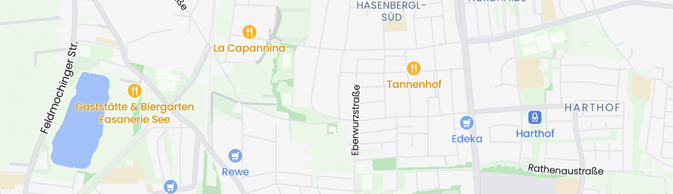 Karte mit dem ungefähren Standort