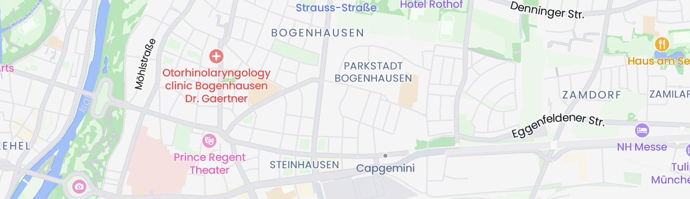 Karte mit dem ungefähren Standort