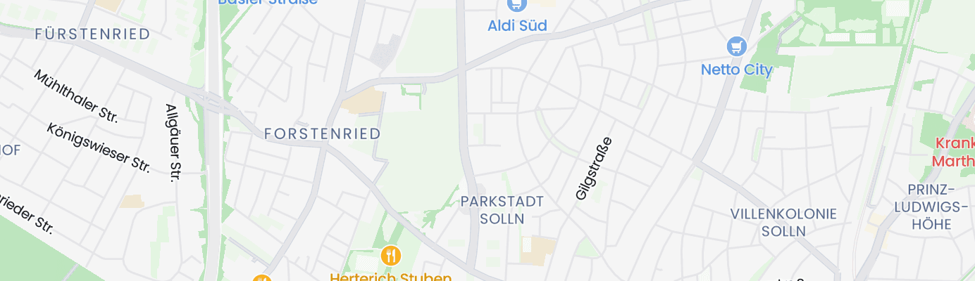Karte mit dem ungefähren Standort