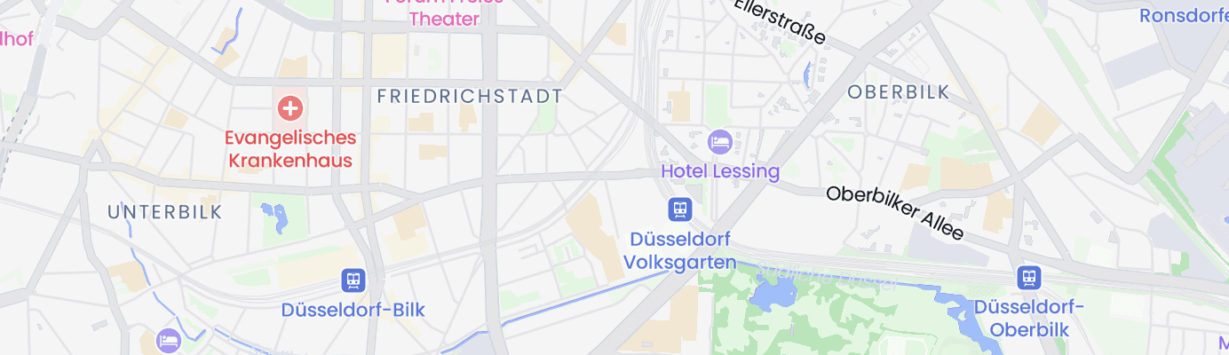 Karte mit dem ungefähren Standort