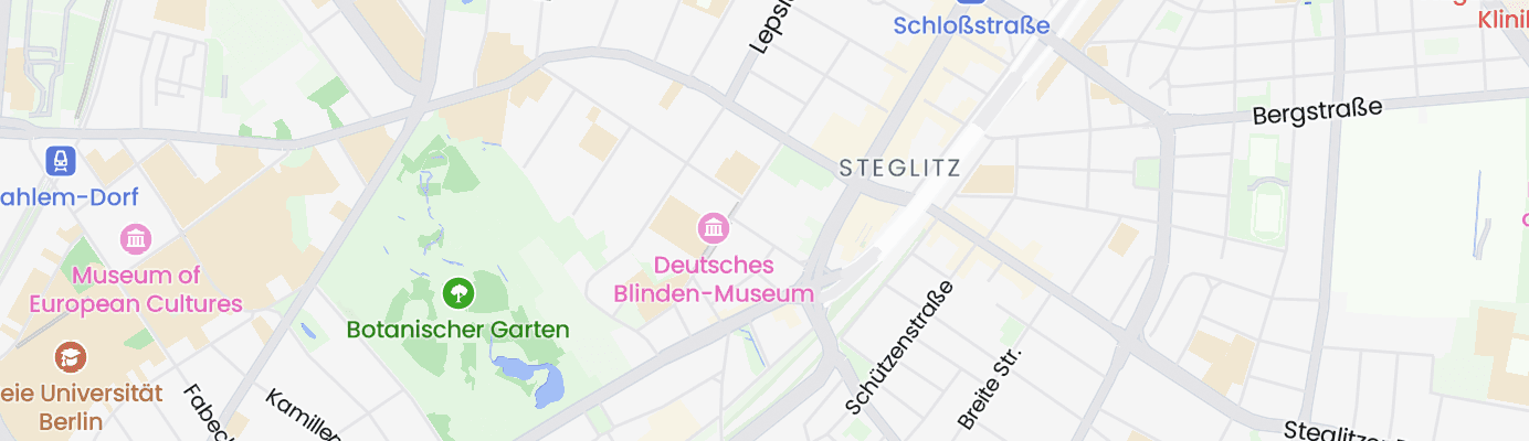 Karte mit dem ungefähren Standort
