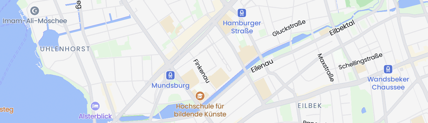 Karte mit dem ungefähren Standort