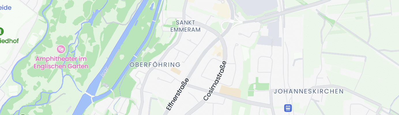 Karte mit dem ungefähren Standort