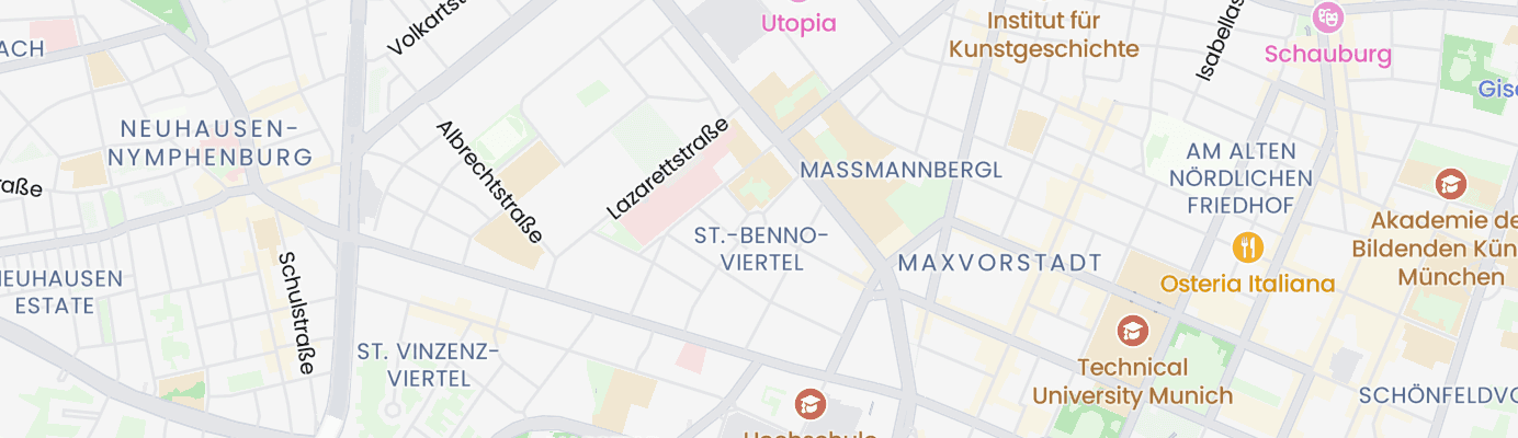 Karte mit dem ungefähren Standort