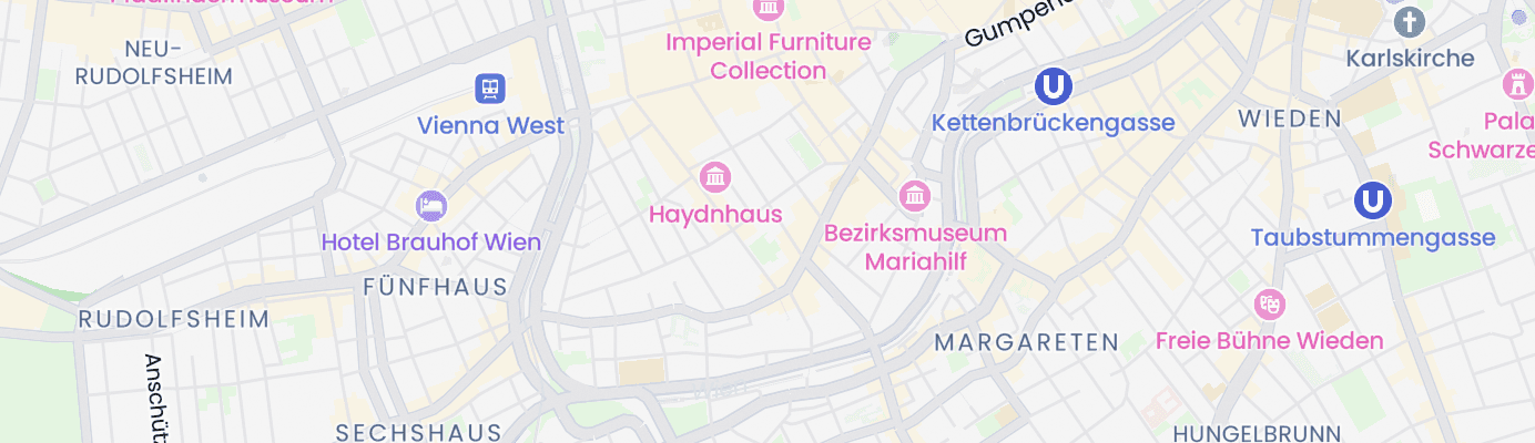 Karte mit dem ungefähren Standort