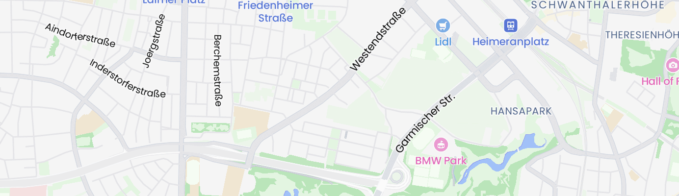 Karte mit dem ungefähren Standort
