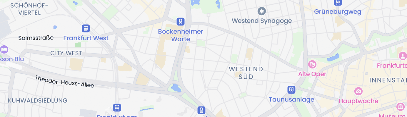 Karte mit dem ungefähren Standort