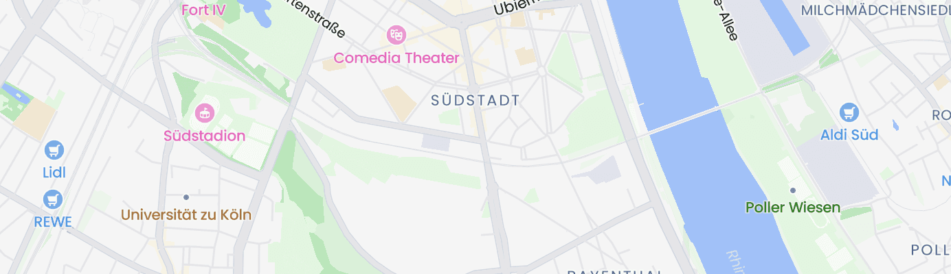 Karte mit dem ungefähren Standort