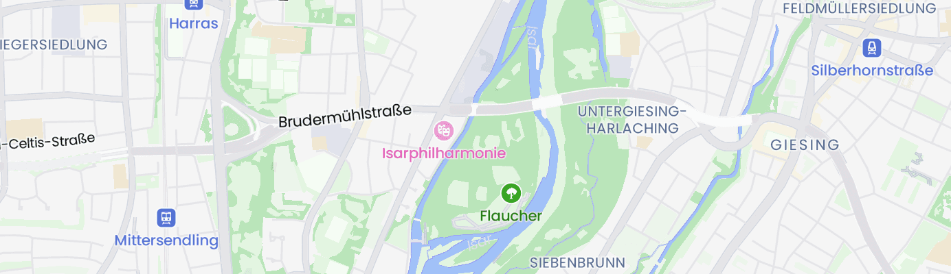 Karte mit dem ungefähren Standort