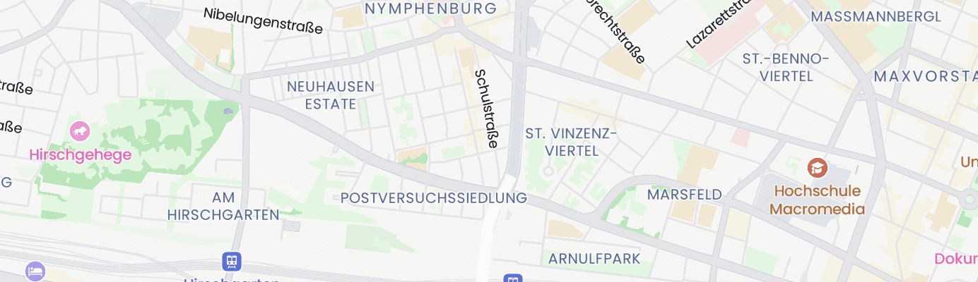 Karte mit dem ungefähren Standort