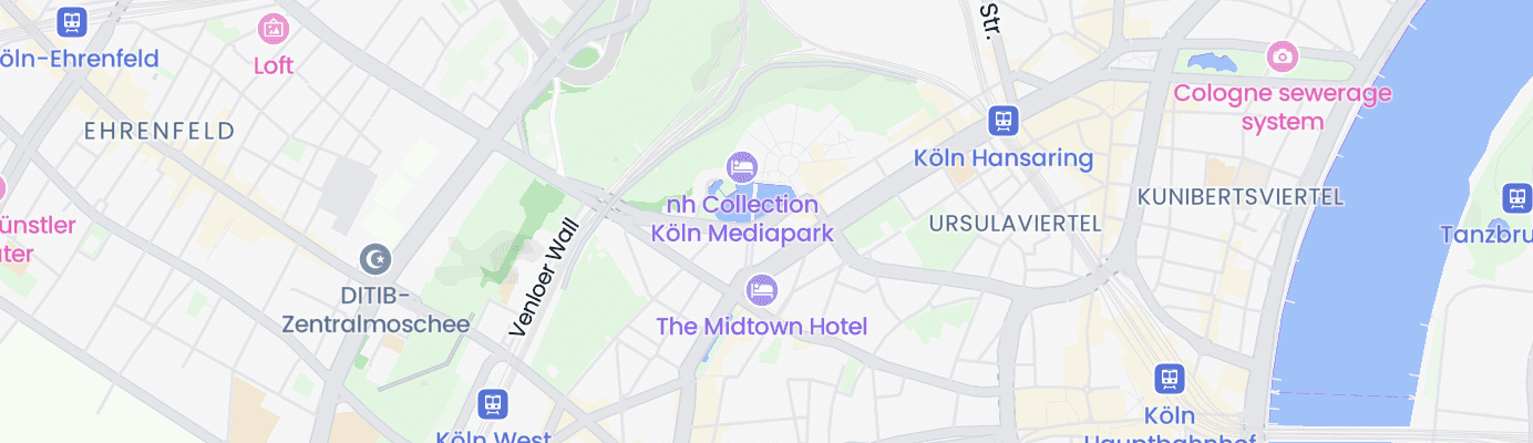 Karte mit dem ungefähren Standort