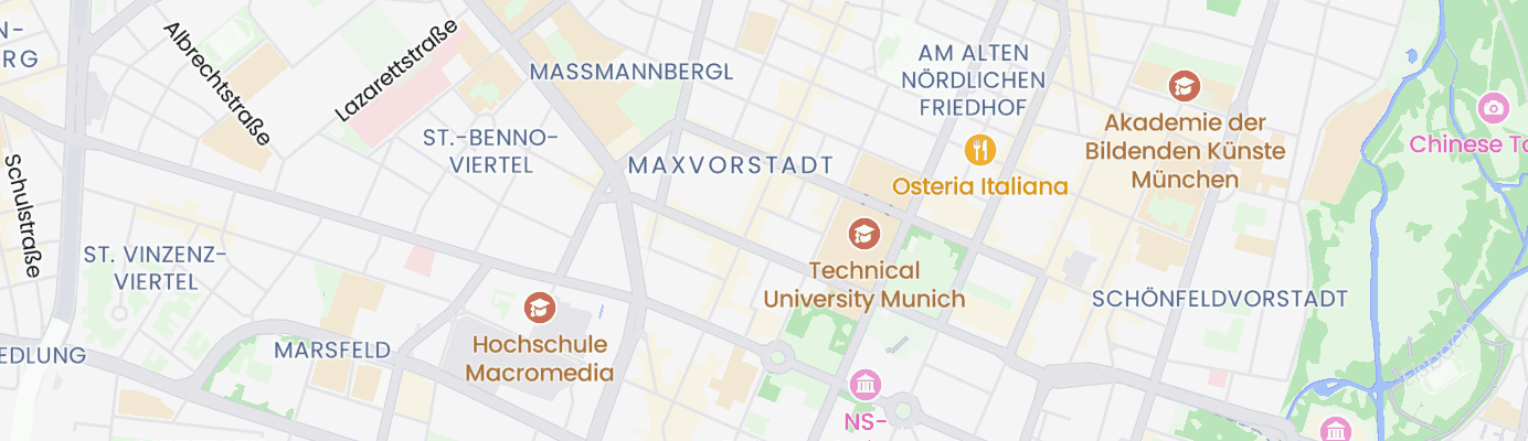 Karte mit dem ungefähren Standort