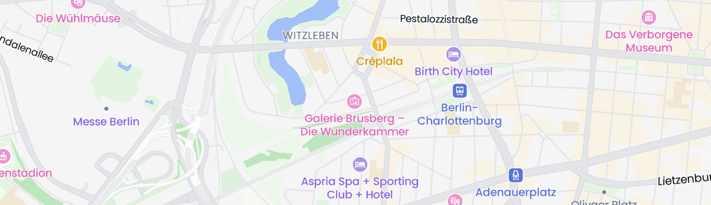 Karte mit dem ungefähren Standort
