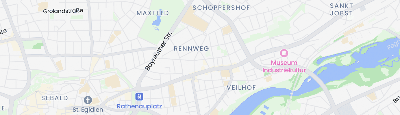 Map showing the approximate location
