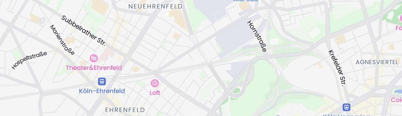 Karte mit dem ungefähren Standort
