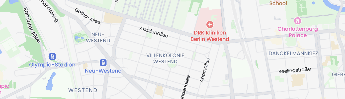 Karte mit dem ungefähren Standort