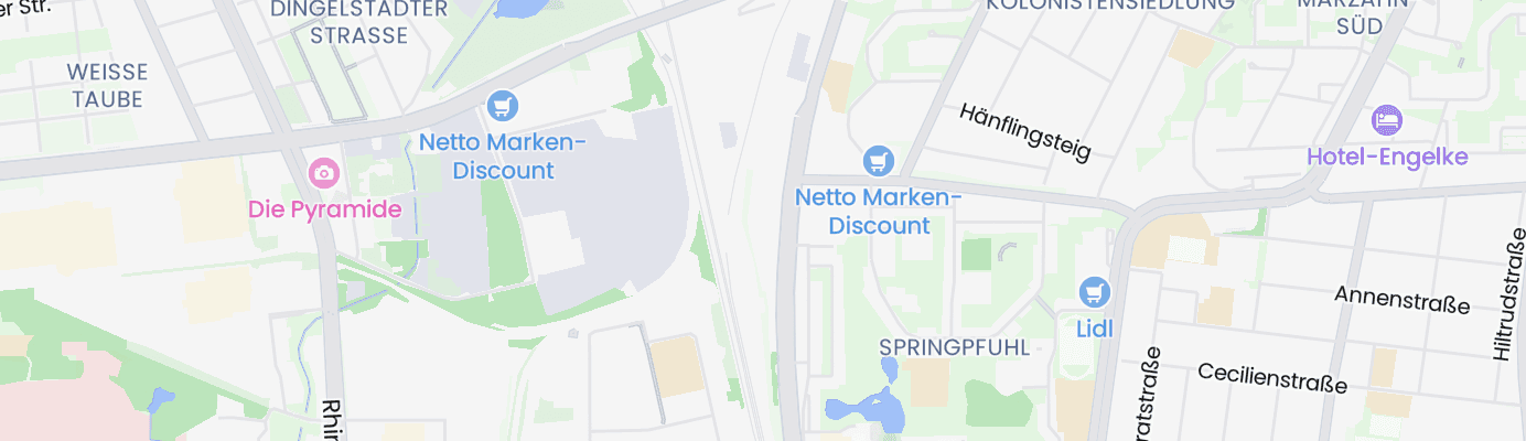 Karte mit dem ungefähren Standort