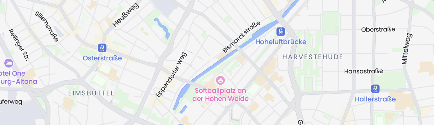 Karte mit dem ungefähren Standort
