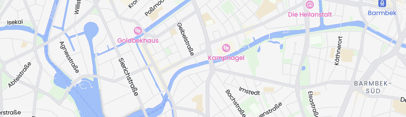 Karte mit dem ungefähren Standort