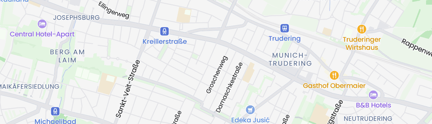 Karte mit dem ungefähren Standort