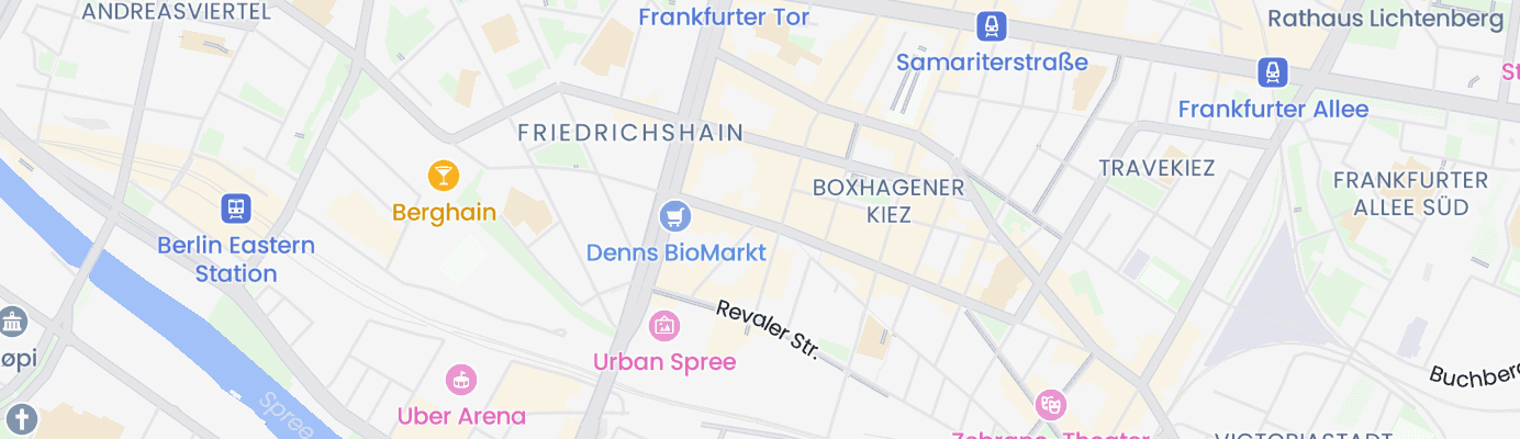 Karte mit dem ungefähren Standort