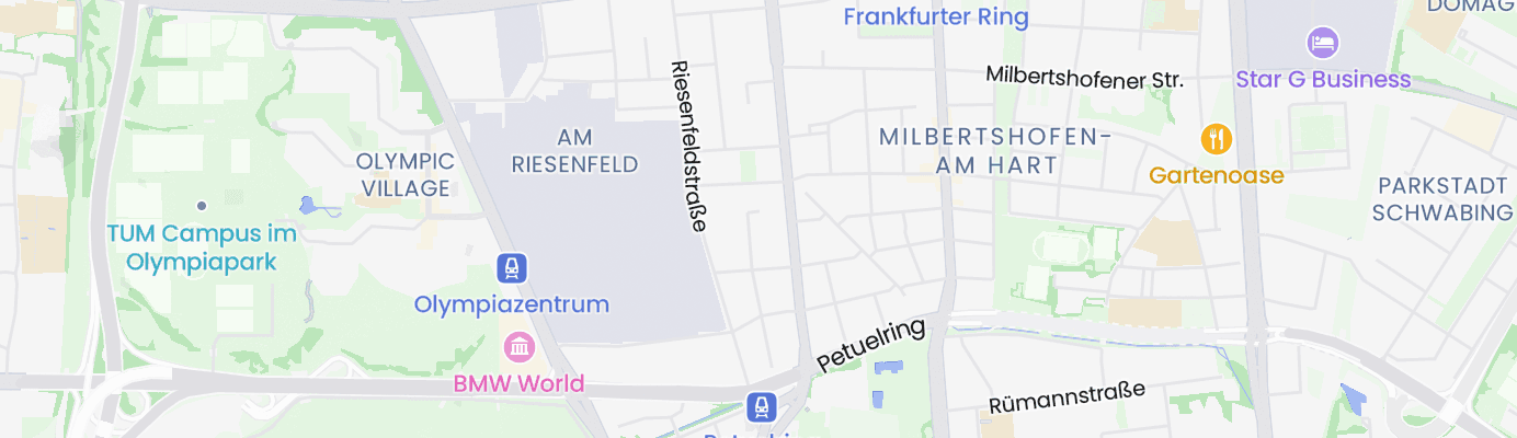 Karte mit dem ungefähren Standort