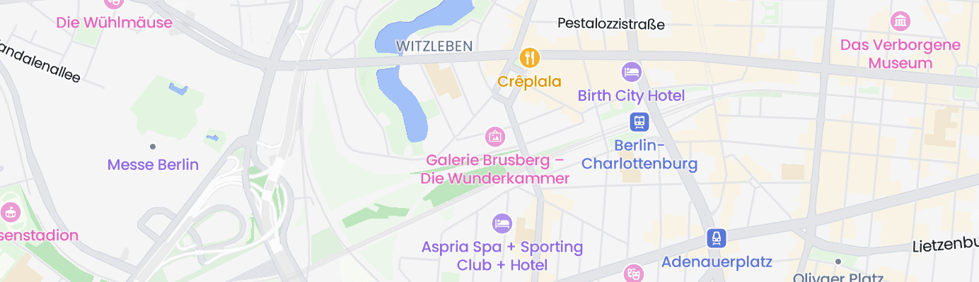 Karte mit dem ungefähren Standort