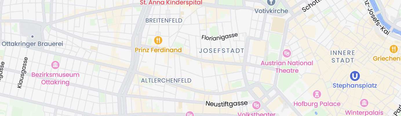 Karte mit dem ungefähren Standort