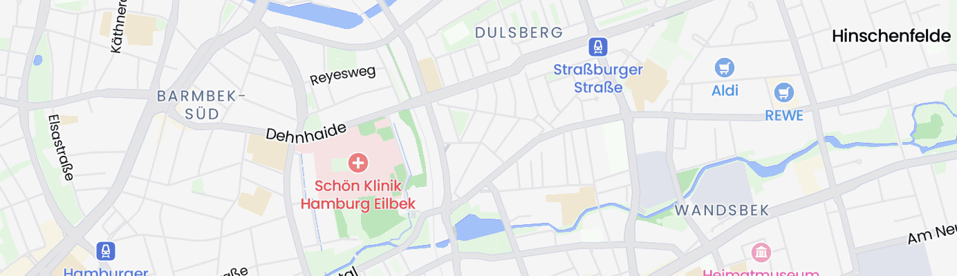 Karte mit dem ungefähren Standort