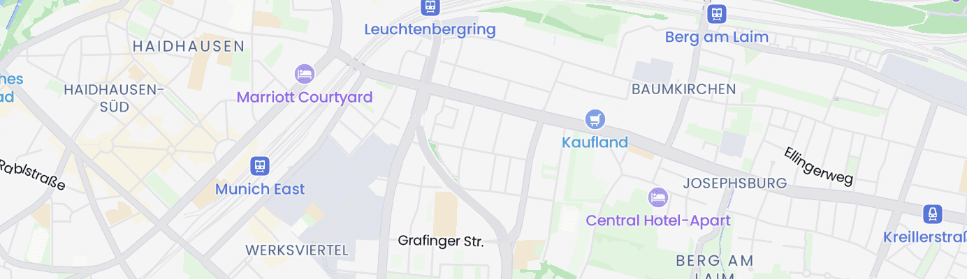 Karte mit dem ungefähren Standort
