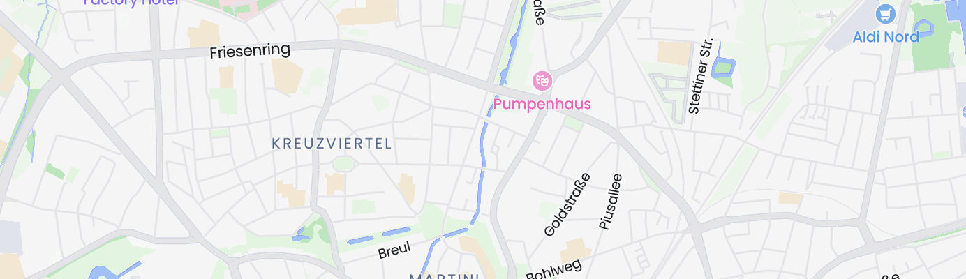 Karte mit dem ungefähren Standort