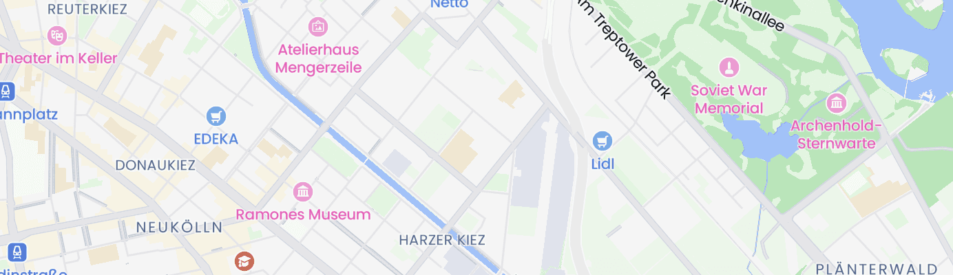 Karte mit dem ungefähren Standort