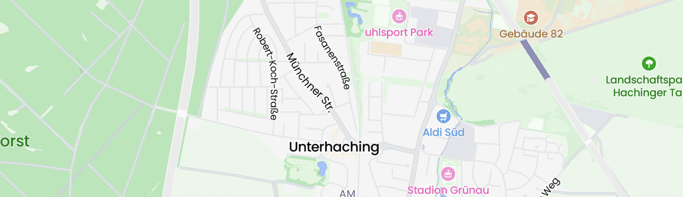 Karte mit dem ungefähren Standort