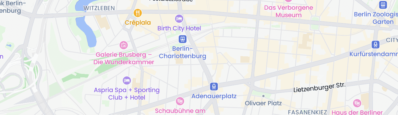 Karte mit dem ungefähren Standort